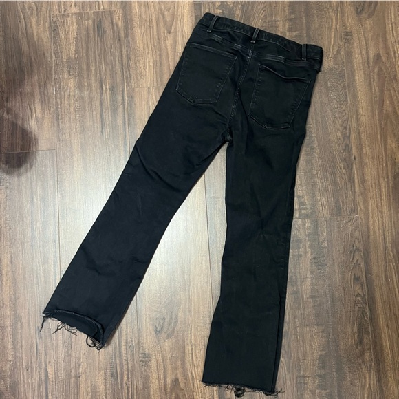 Abercrombie & Fitch High Rise Ankle Flare Jeans - Picture 4 of 5